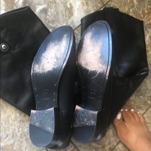 Frye Shoes - Frye Leather Boots Black Frye Shoes - Frye Leather Boots Black